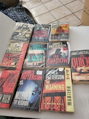 James Patterson Bundle. 10 Amazing See photos photographed each book